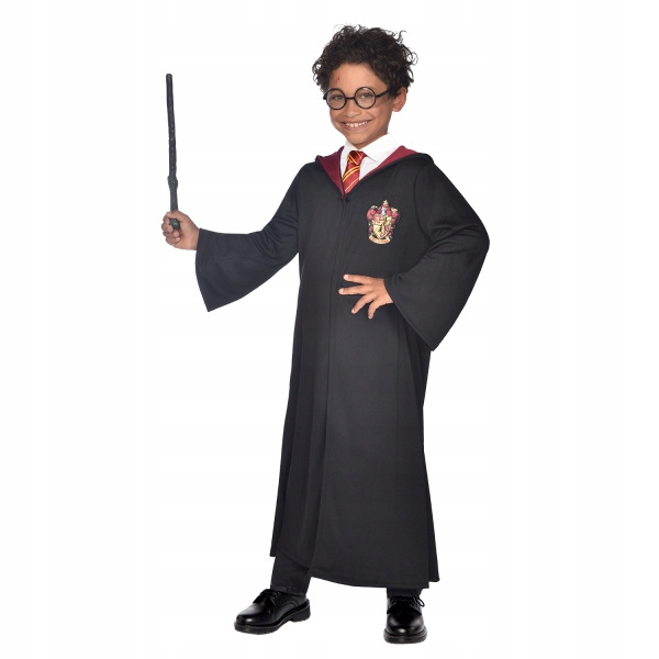 Kostým pre chlapca- Harry Potter Gryffindor Outfit 8-10 rokov kúzelník