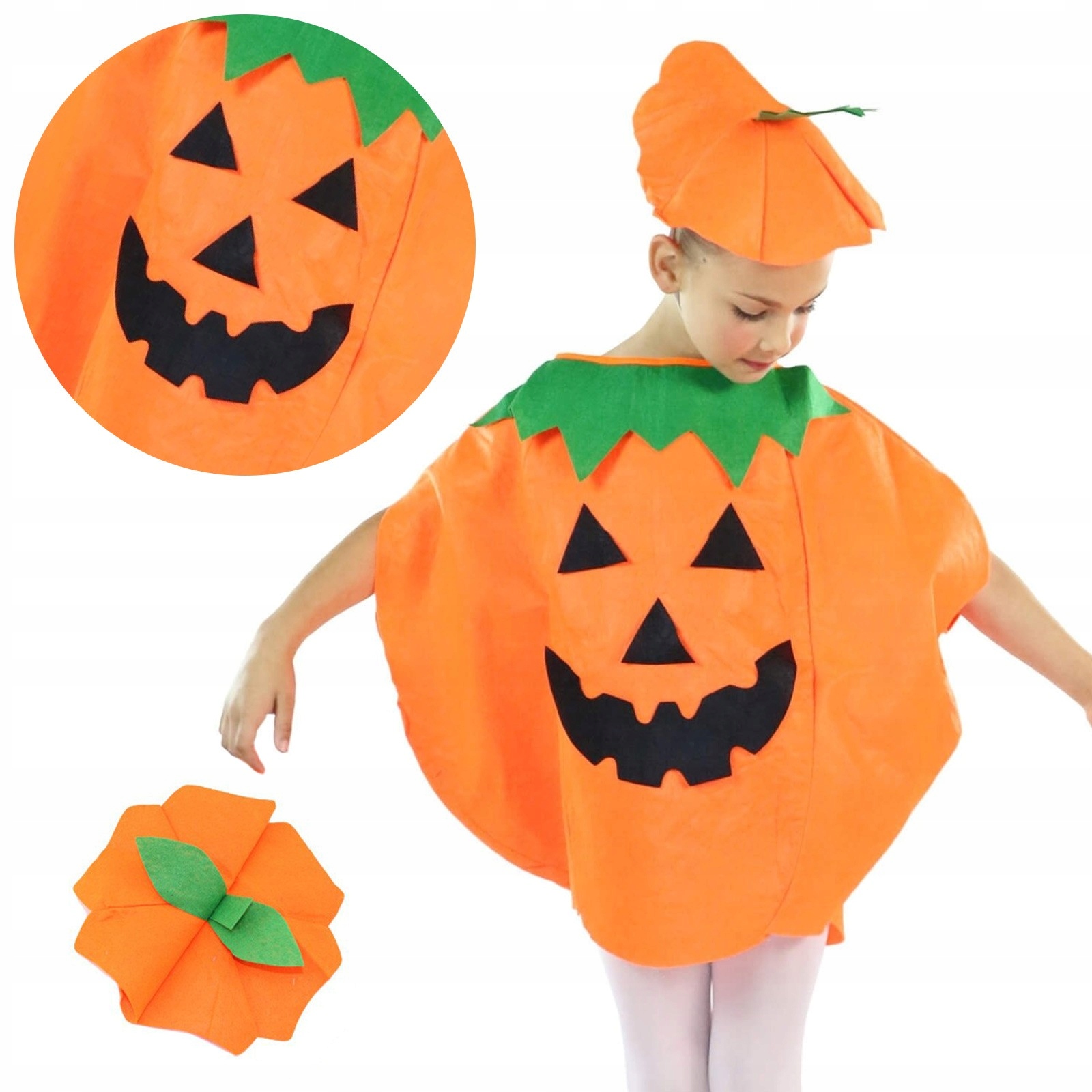 Kostým pre dievča - DEL-SOL Pumpkin kostým 128