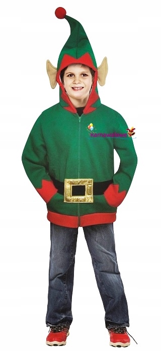 Kostým pre chlapca- Detský outfit škriatkov s uši maskuje kostým