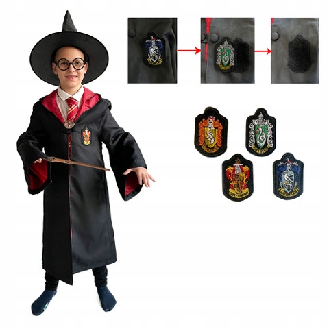 Kostým pre chlapca- Outry Harry Potter Cape okuliare 11-12L