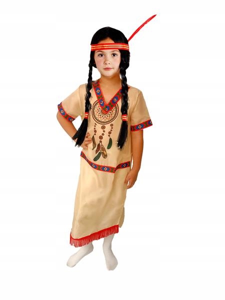 Kostým pre dievča - Indický indický kostým Pocahontas ST105 122/128