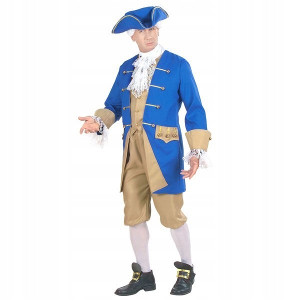 Kostým, maska - Colonist kostým xviii/xix Washington America l