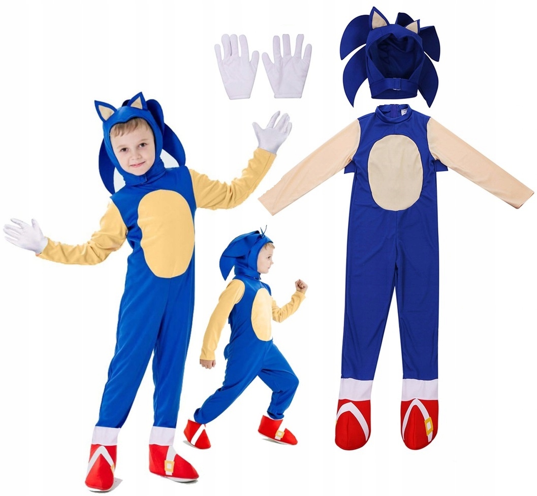 Kostým pre chlapca- Kostým zakrytie Sonic 134/146 L