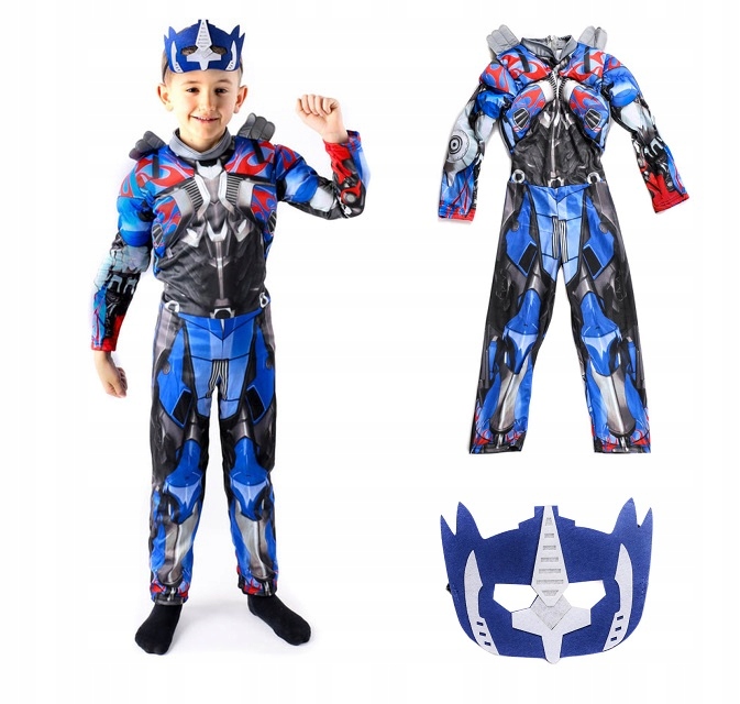 Kostým pre chlapca- Transformers Optimus kostým kostým + 4-6L maska