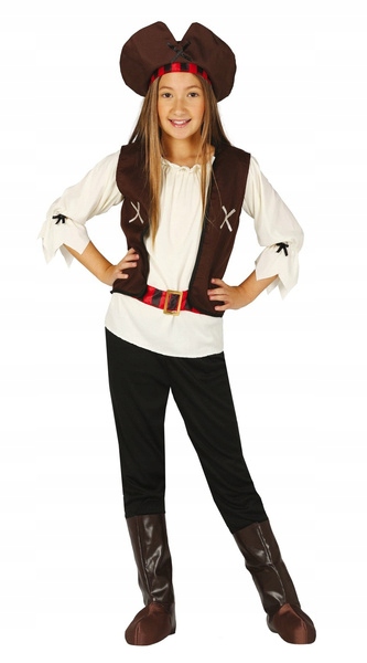 Kostým pre dievča - Giirca Pirate Costume 128