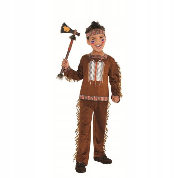 Kostým pre chlapca- Malý indický outfit Apaczów Tribe 134