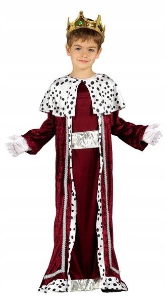 Kostým pre chlapca- Outfit malého kráľa vládcu Burgundskej betlehany 104