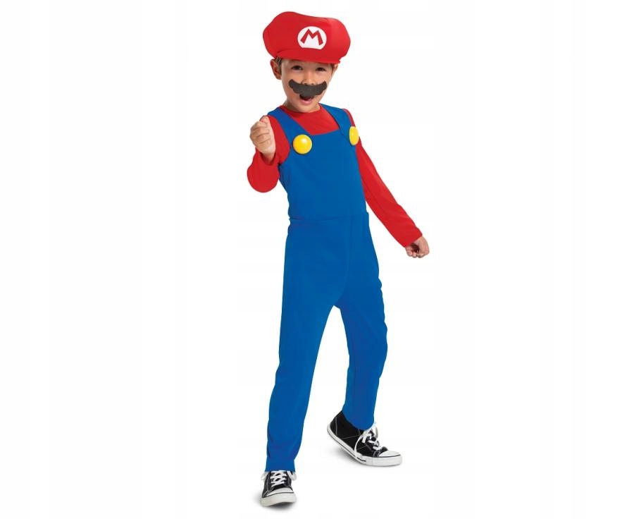 Kostým pre chlapca- Mario Super Bros kostým kostýmy maskovanie 4-6 rokov