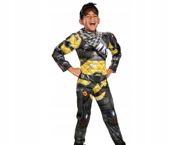 Kostým pre chlapca- Mirage Apex Legends kostým karneval kostým 10-12 L