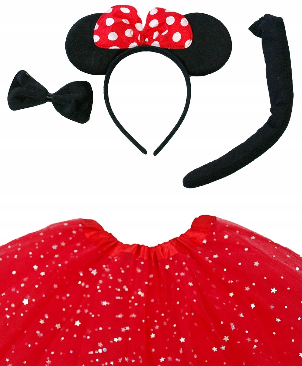 Kostým pre dievča - Kostým kostým Minnie Mickey Mini Mini 2-8 rokov 30 cm