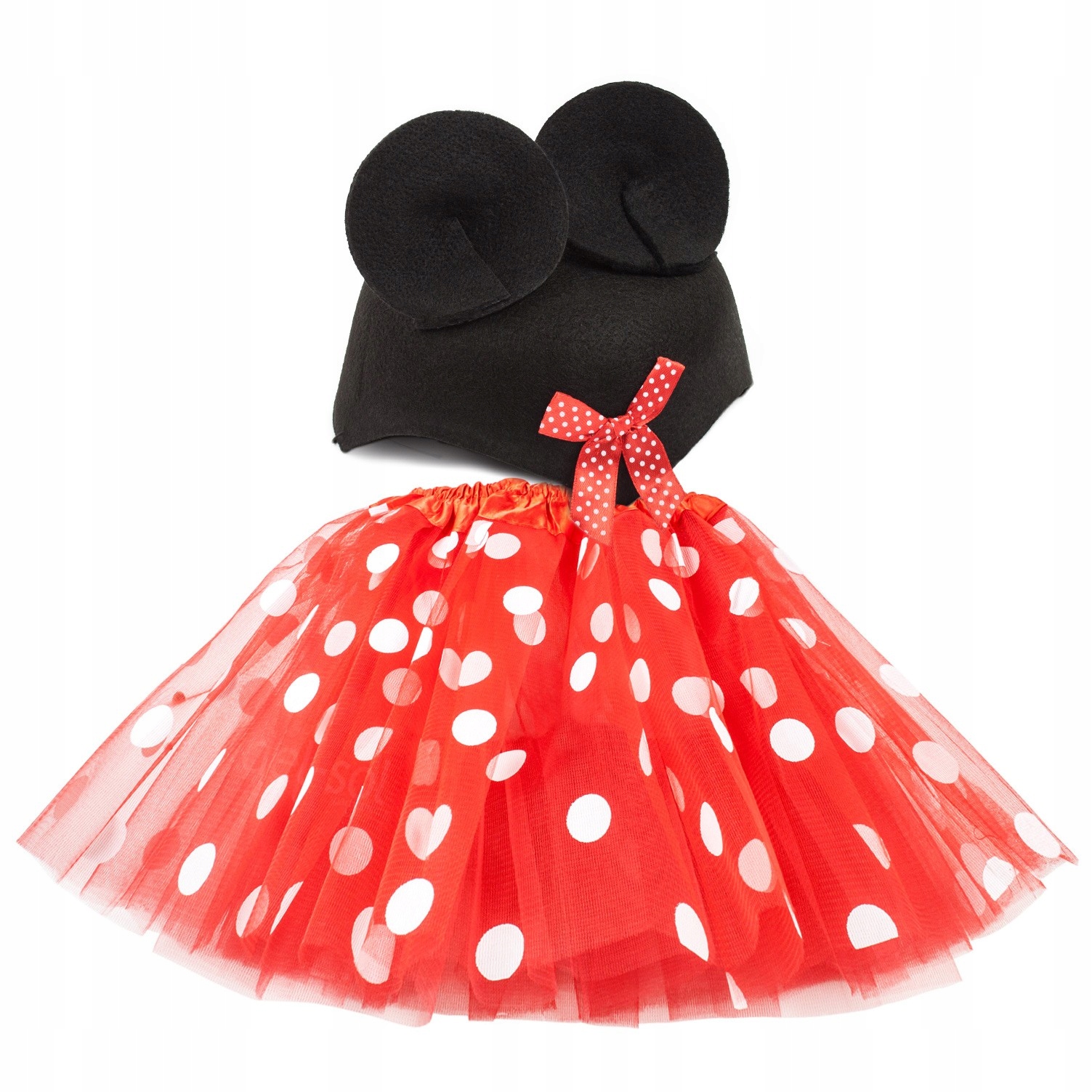 Kostým pre dievča - Minnie Mouse outfit Tutu sukňa + čelenka