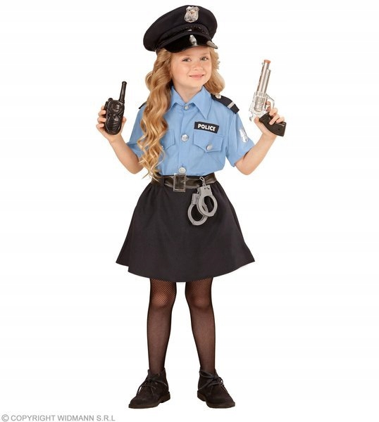 Kostým pre dievča - Policajt kostým Widmann, 116