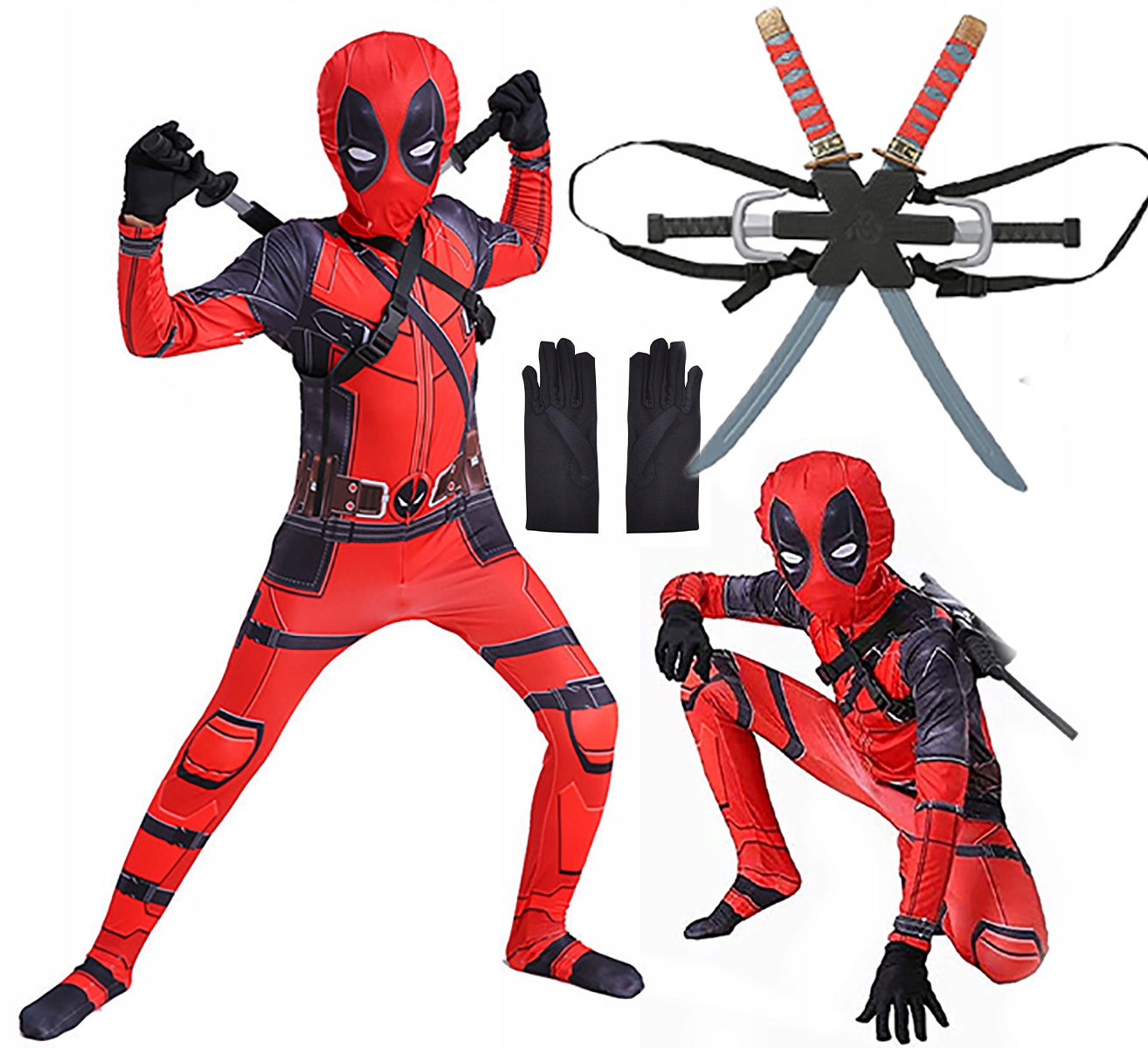 Kostým pre chlapca- Deadpool kostým Sibama na 110-116