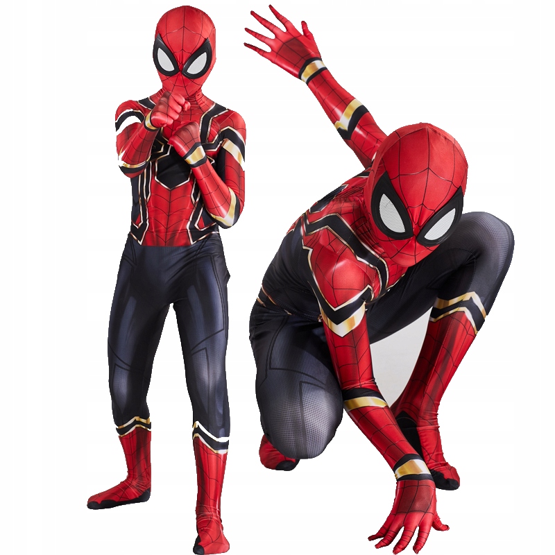 Kostým pre chlapca- Iron Spider Pająk 104/110 3-4L Kostý