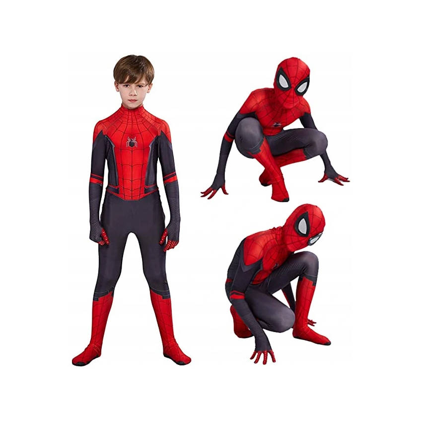 Kostým, maska - Spiderman Outfit kostým kostým kostým 176-182