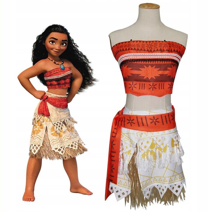 Kostým, maska - VAIANA outfit Treasure Ocean Masguise R.