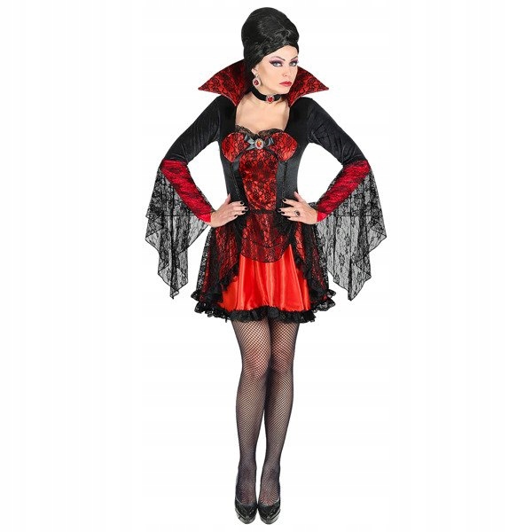Kostým, maska - Upírske oblečenie korzet šaty Halloween s