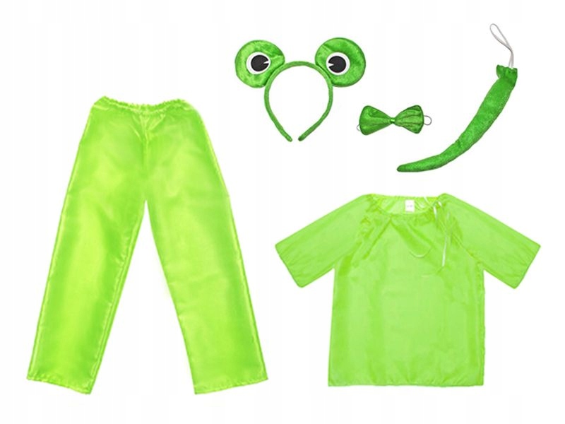 Kostým pre chlapca- Frog outfit nastavený na žabu Frog 5el.