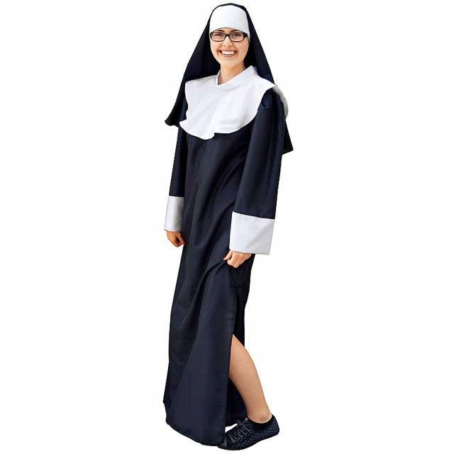Kostým, maska - Nun outfit, katechista veľkosť m/l