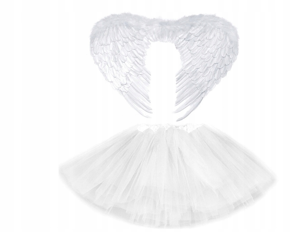 Kostým pre dievča - Angel Outfit Angel Set of Wing a Halo