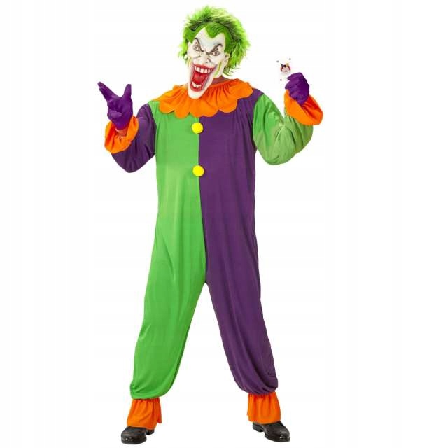 Kostým, maska - Bad Joker Joker kostým s maskou l