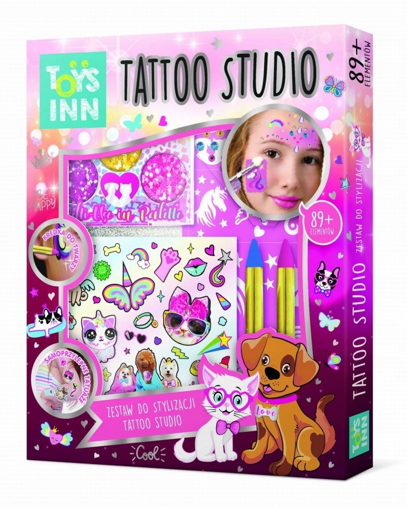 STNUX Studio Studio Set Tattoo Glitter