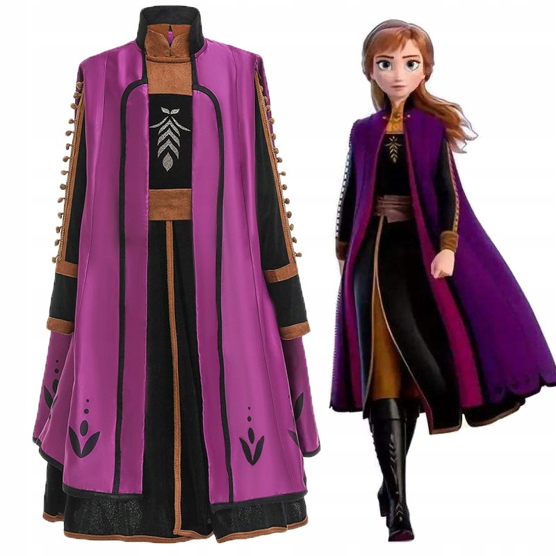 Kostým pre dievča - Šaty Anna Masguise Outfit of Ice Land 2 152