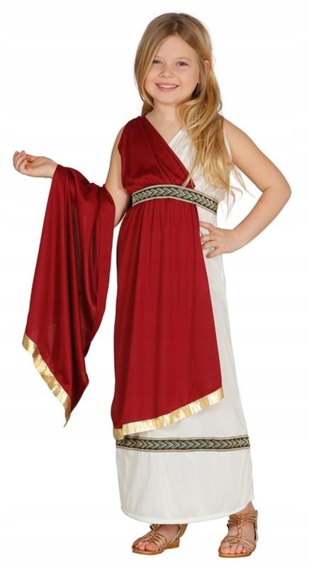 Kostým pre dievča - Grécka cisárovná grécka bohyňa Roman 129-144 cm