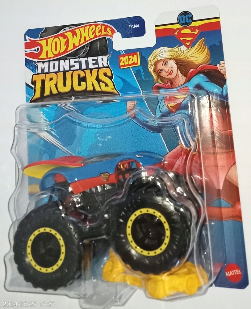SUPER-ŽENA Autíčka DC Cars Monster Trucks Hot Wheels 1:64