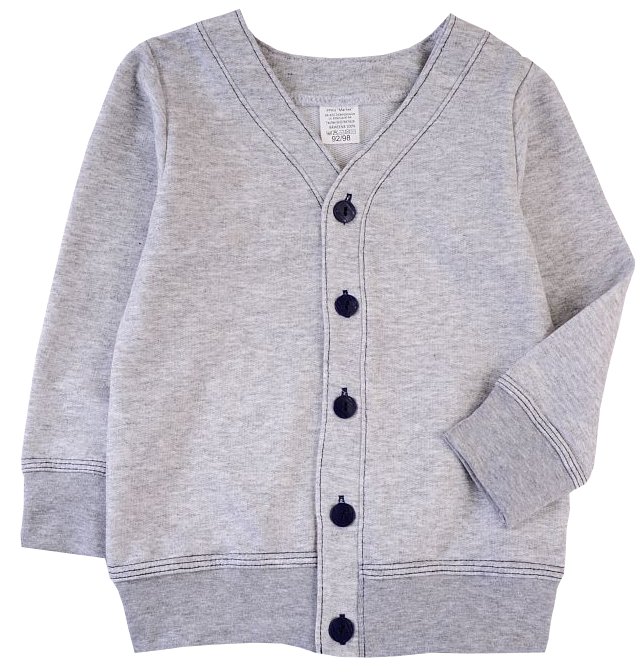 Detský sveter - Pol 80 Gray Sveter