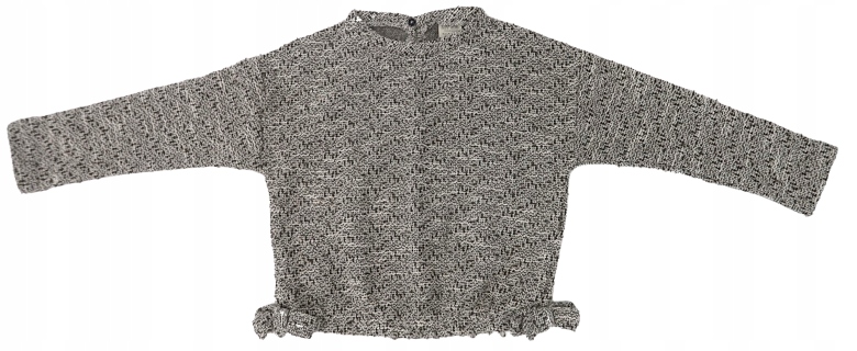 Detský sveter - Zara 122 béžová, hnedý sveter