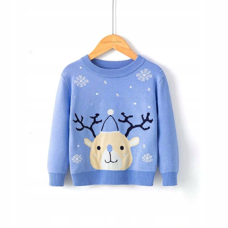 Detský sveter - Fifi 116 Blue, tyrkysový sveter