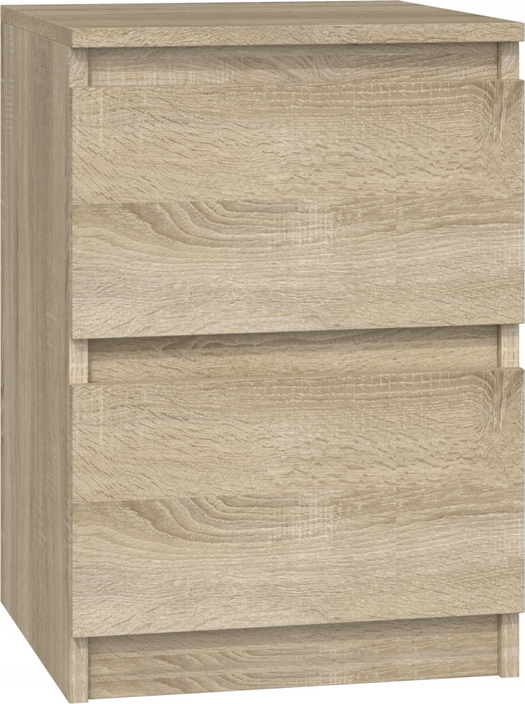 Topeshop Malwa hrudník 30 x 30 x 40 cm dub Sonoma