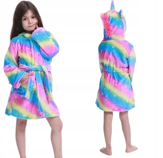 Pyžamo, župán - Kúpeľňový župan veľkosť 160 Multi -Colored