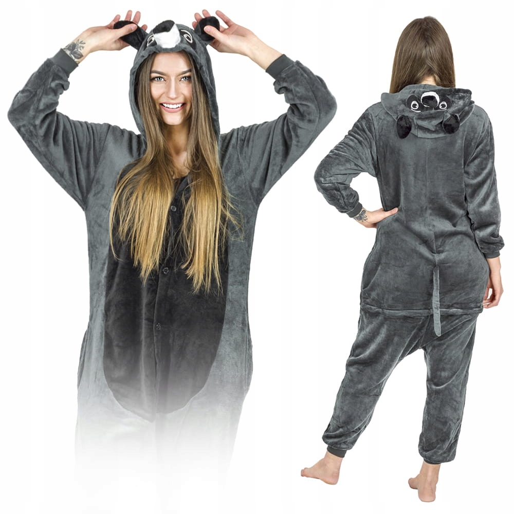 Kostým, maska - RABCOAT PAJAMA PAJAMA KIGURUMI MANYS ONSIE L