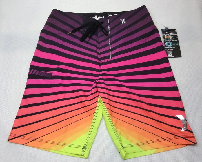 Detská košeľa - Hurley's Shorts 140 čierna, zelená