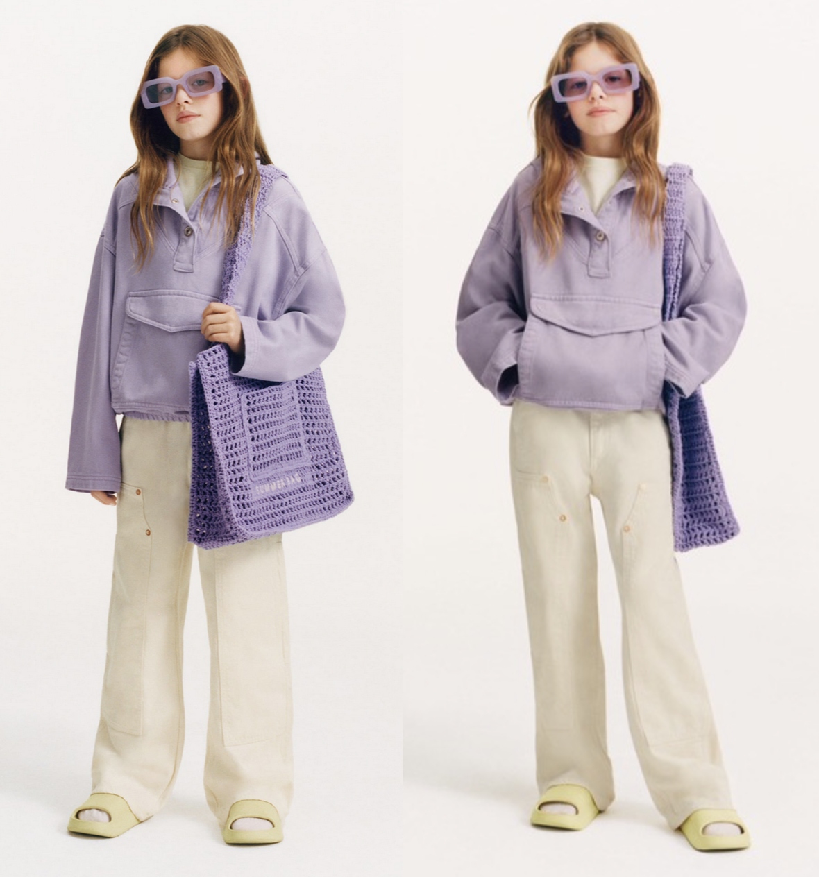 Detská bunda - Zara denim bunda 152