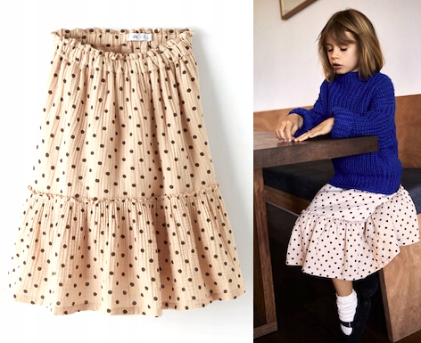 Rozšírená sukňa Zara 164
