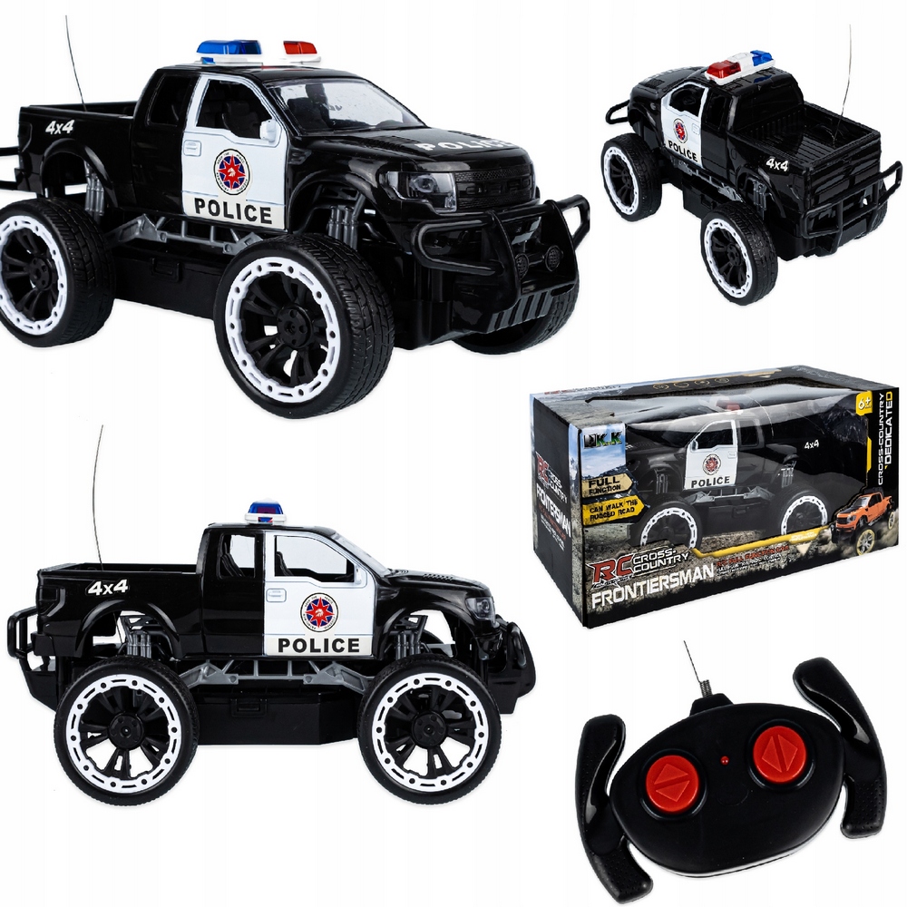 RC auto - Policajný automobil policajný automobil diaľkovo ovládaný automobilový pilot