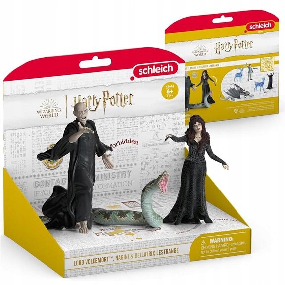 Schleich 42684 Lord Voldemort, Nagini a Bellatrix Lestrangeová