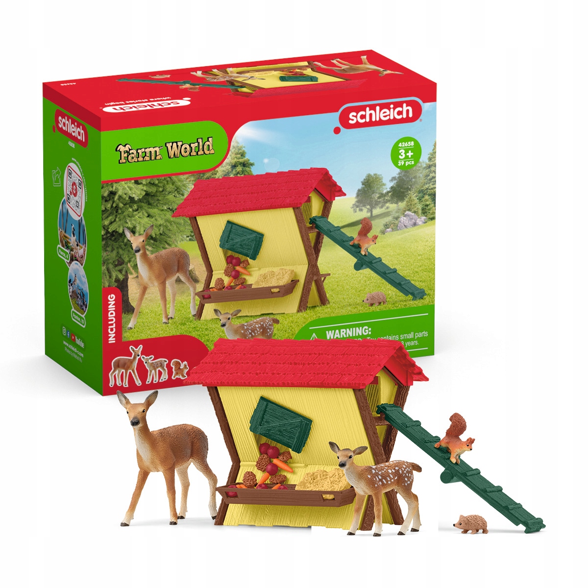 Schleich kŕmenie lesných zvierat 42658