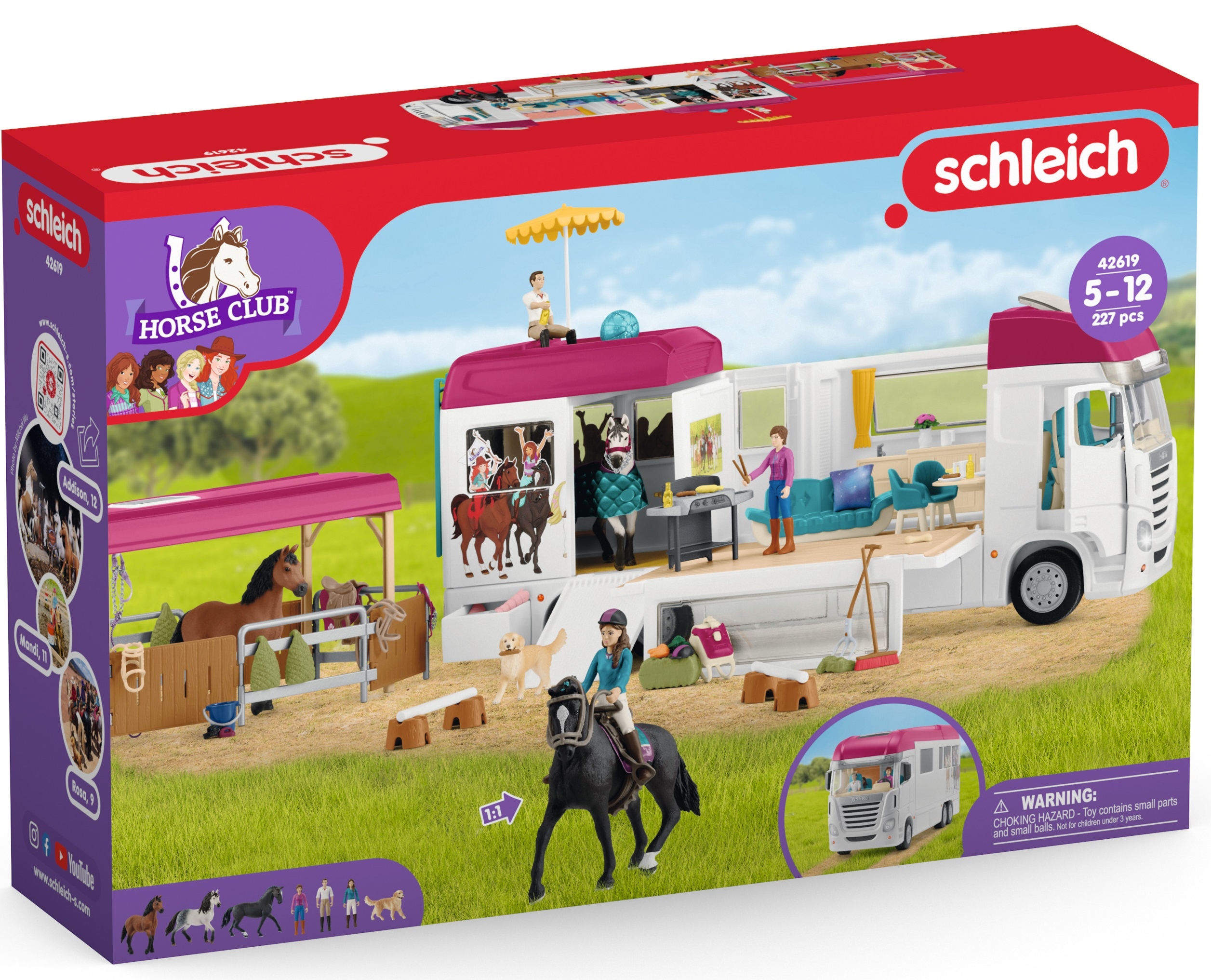 Schleich Horse Club 42619 Transportér koní