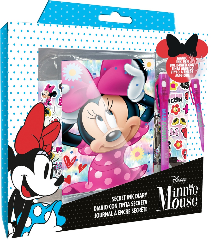 Denník A5 Kids Euroswan Mouse Minnie Mine