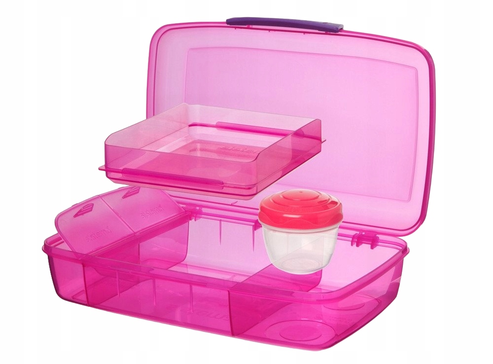 Detský desiatový box, fľaša - Sistema Lunch Bento Box 1,76 l objemný