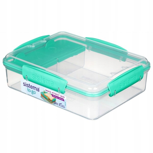 Detský desiatový box, fľaša - Sestern Lunchbox Snack Attack Duo 975 ml kontajner