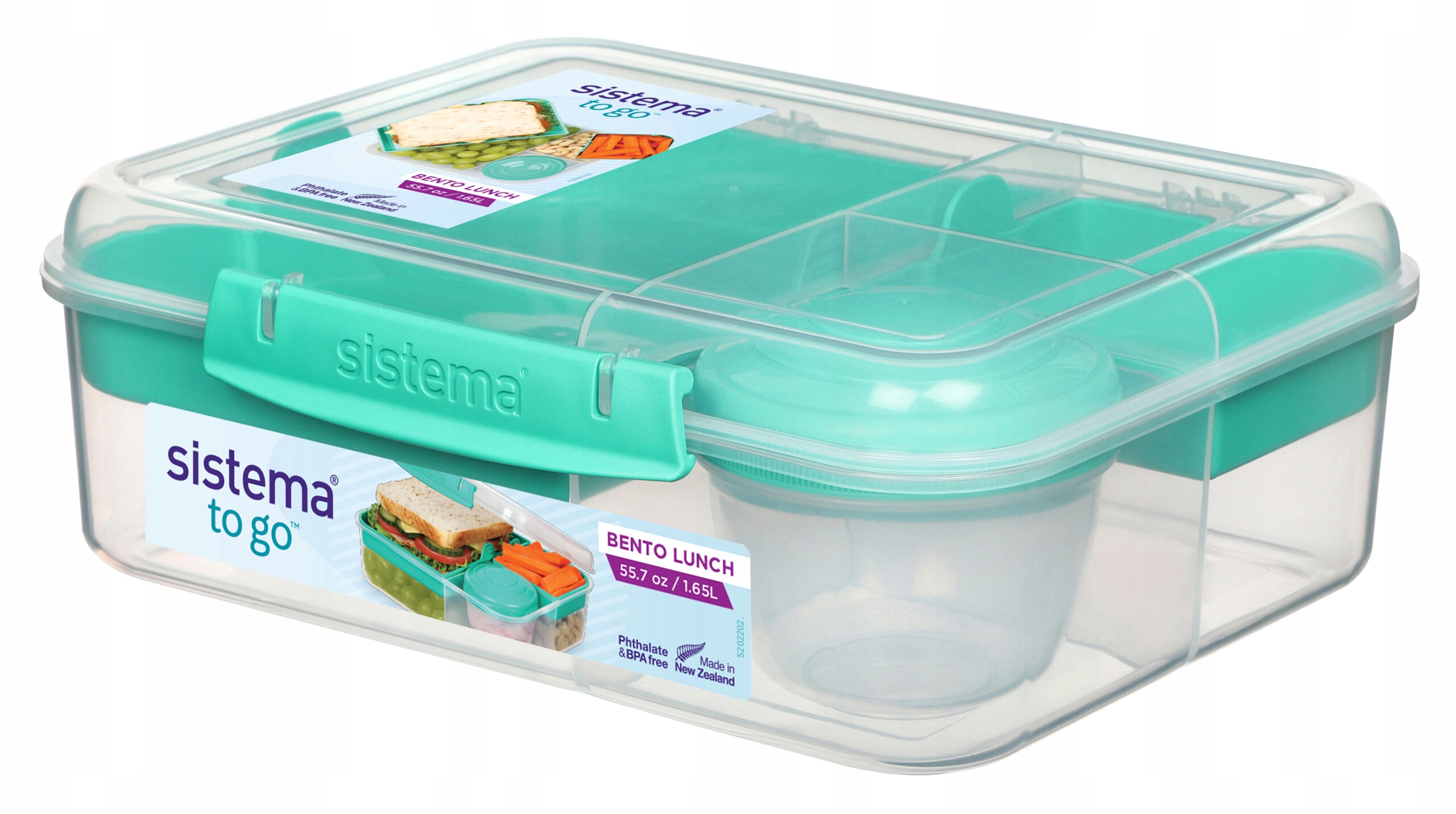 Detský desiatový box, fľaša - Tri -Chamber Breakfast Box Pajamersi
