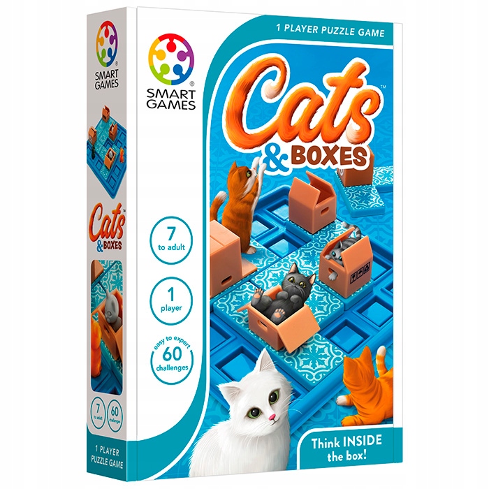 Spoločenská hra Smart Games Cats & Boxes od IUVI Games