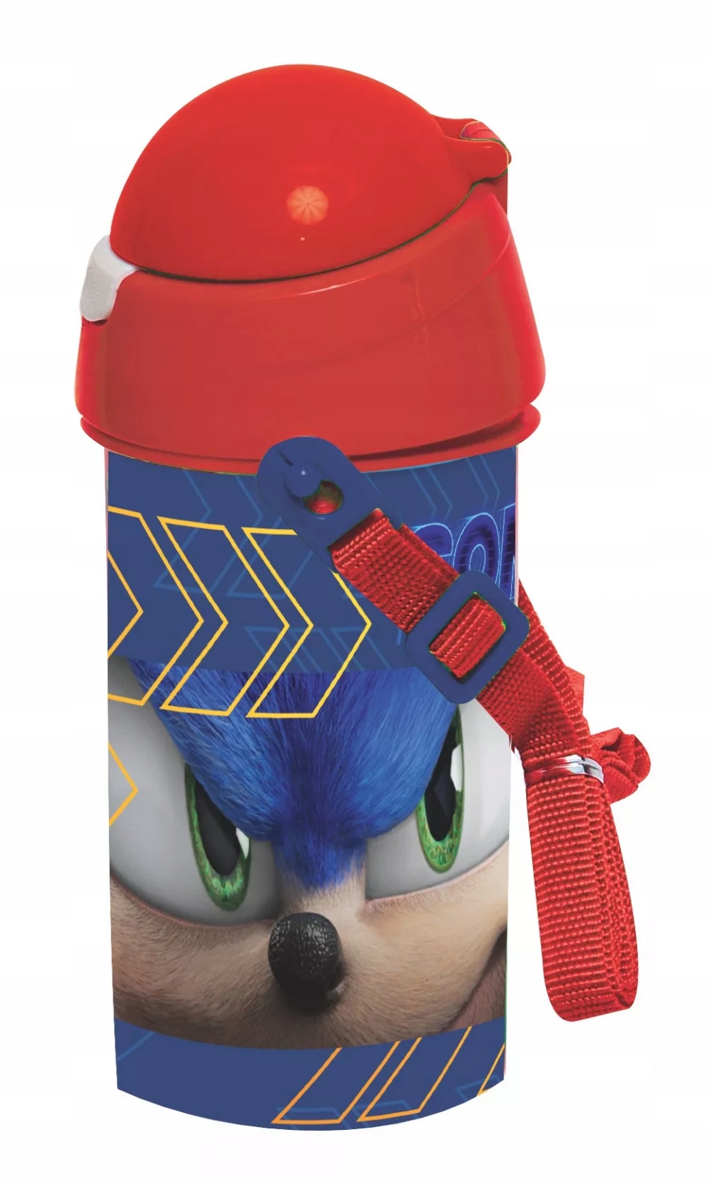 Detský desiatový box, fľaša - Sonic the Hedgehog Detská fľaša s vodou s 500 ml krytom