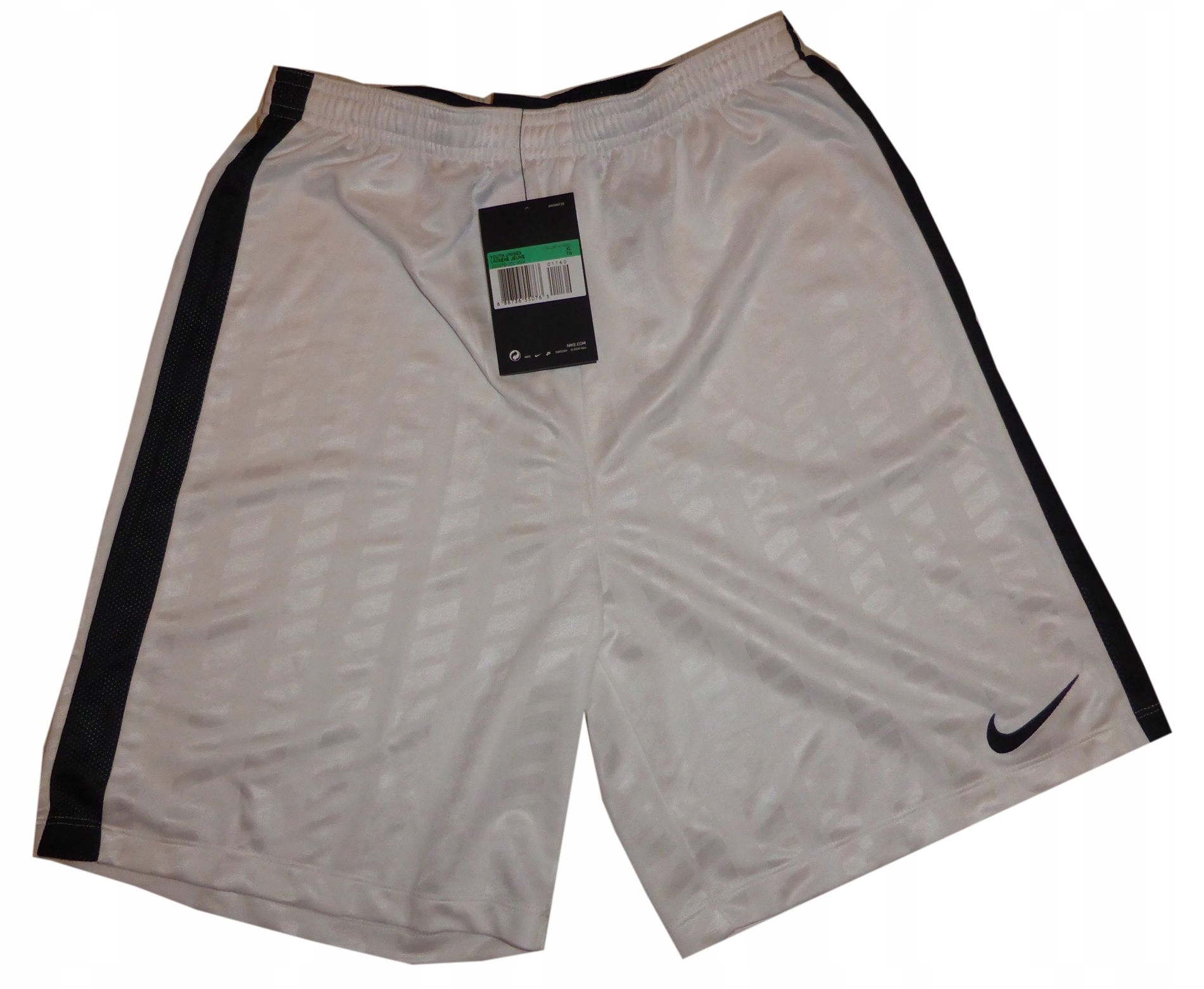 Detská košeľa - Šortky Nike 160 biela, čierna