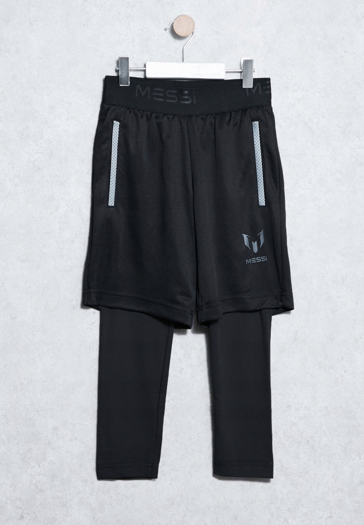 Detská košeľa - Krátke nohavice adidas 158 čierne